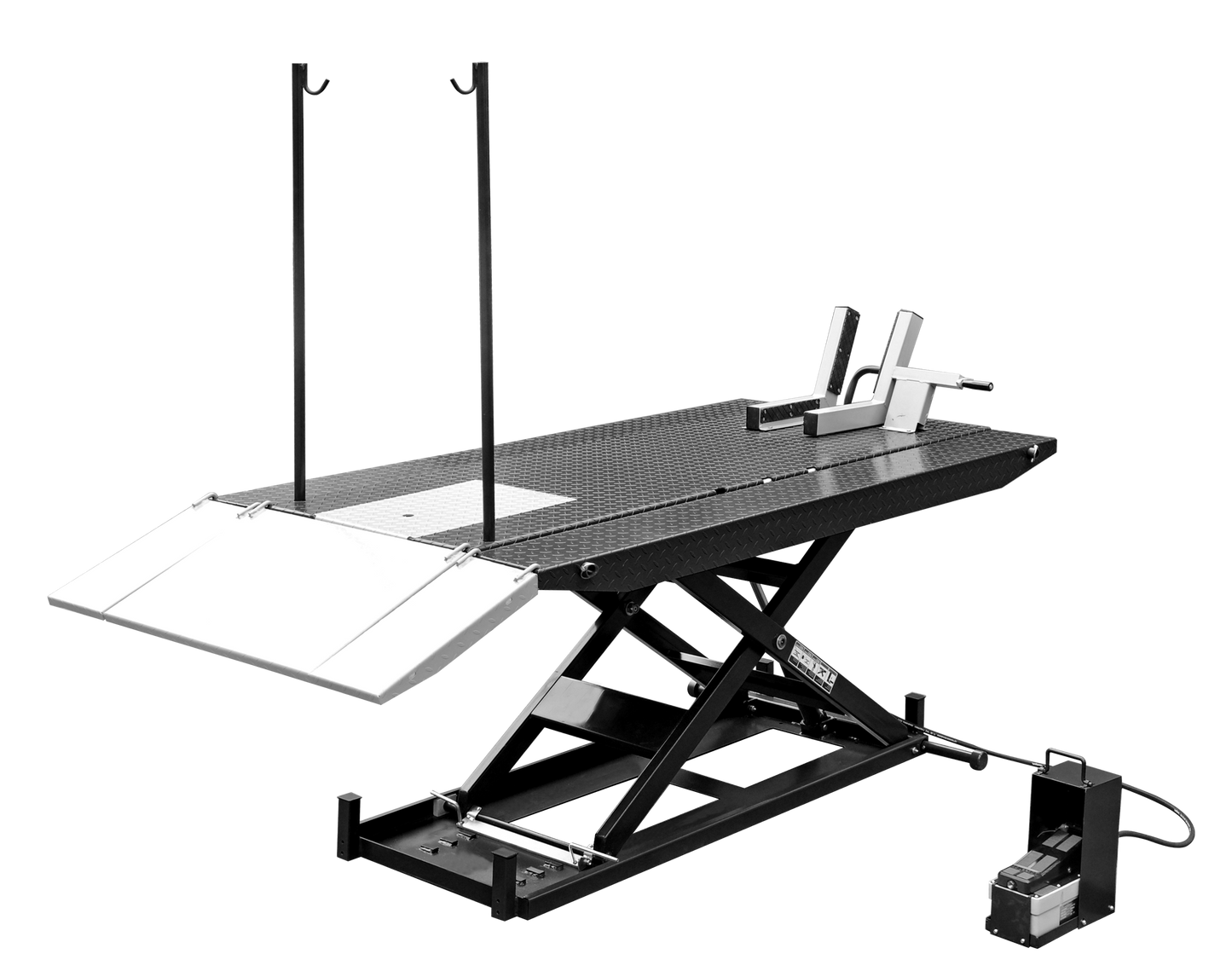 Tuxedo M-1500C-HR 1,500lb High Rise Motorcycle Lift - Black Or Blue