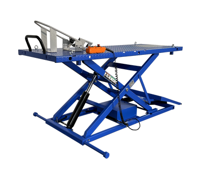 iDeal Elec-Hydra 2200lb High Rise Motorcycle Lift Bench -M-2200IEH-HR