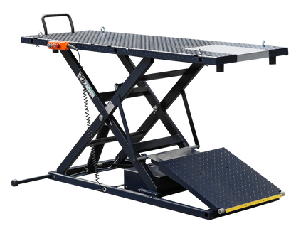 iDeal Elec-Hydra 2200lb High Rise Motorcycle Lift Bench -M-2200IEH-HR