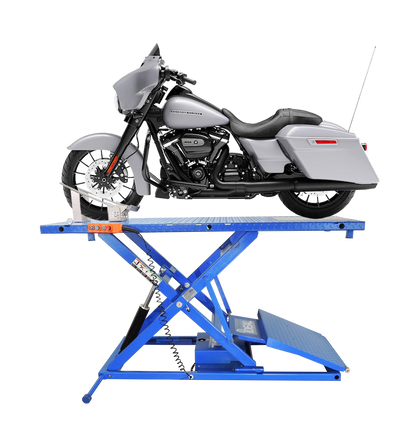 iDeal Elec-Hydra 2200lb High Rise Motorcycle Lift Bench -M-2200IEH-HR