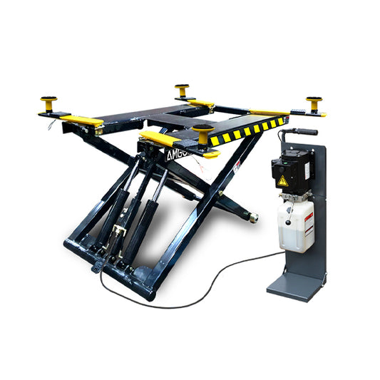 amgo mid rise scissor lift 6,000 lb capacity