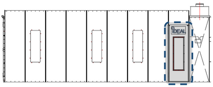 iDEAL Cross Flow Personnel Side Door Kit- PSB-AFCF-PSDK-AK