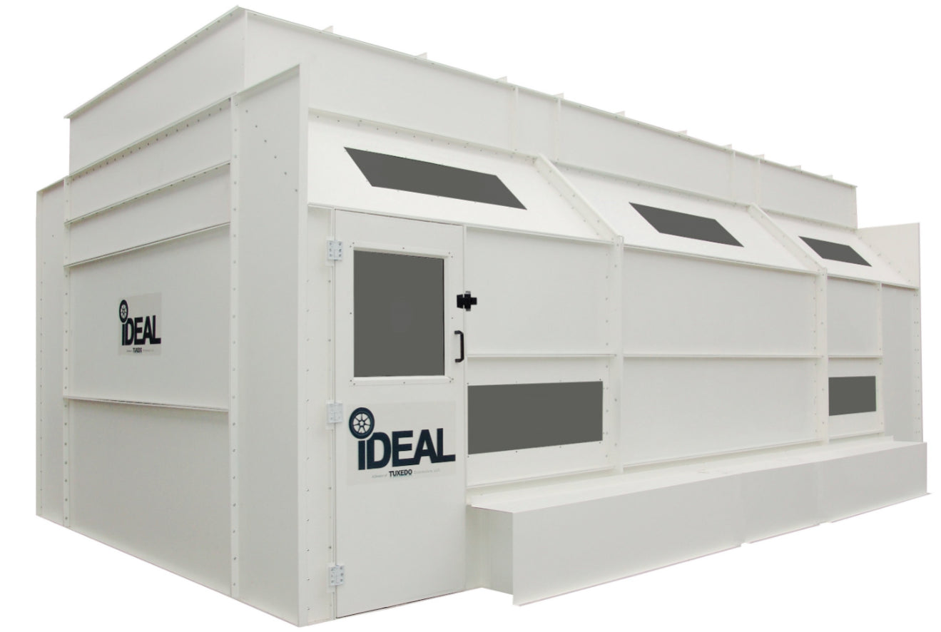 iDeal Side Down Paint Booth - PSB-SDD26B-AK