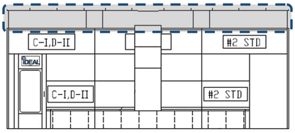 iDEAL PSB-SDD26B-PLENUM Canopy Plenum Kit for Side Down Paint Booth