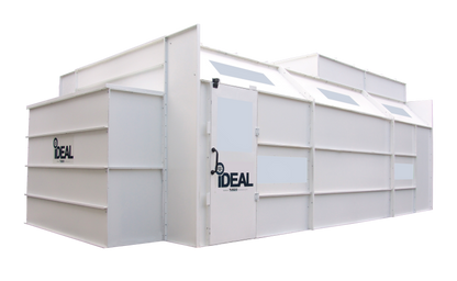 iDeal Semi Down Paint Booth - PSB-SEMIDD26B-AK