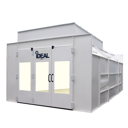 ideal semi down paint booth 
