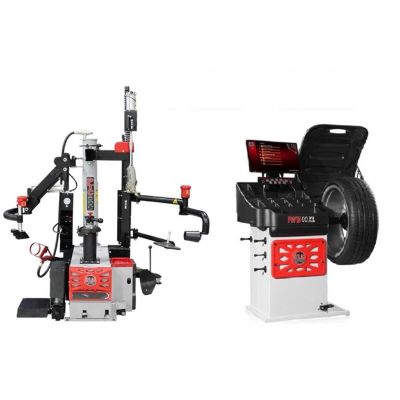 Atlas Equipment Platinum PTC500 Tire Changer + PWB90XL Wheel Balancer Combo