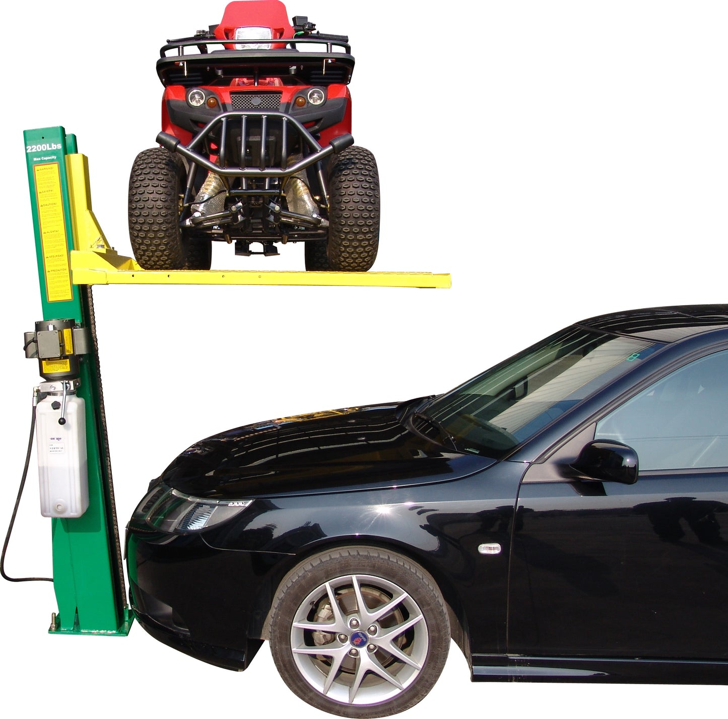 Tuxedo SC-2K 2,000lb Single Column Lawnmower Storage Lift