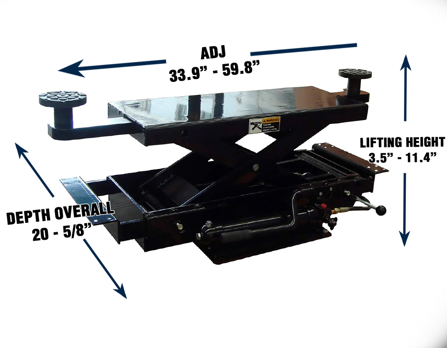 Tuxedo SJ-35 Sliding Jack 3,500lb Capacity