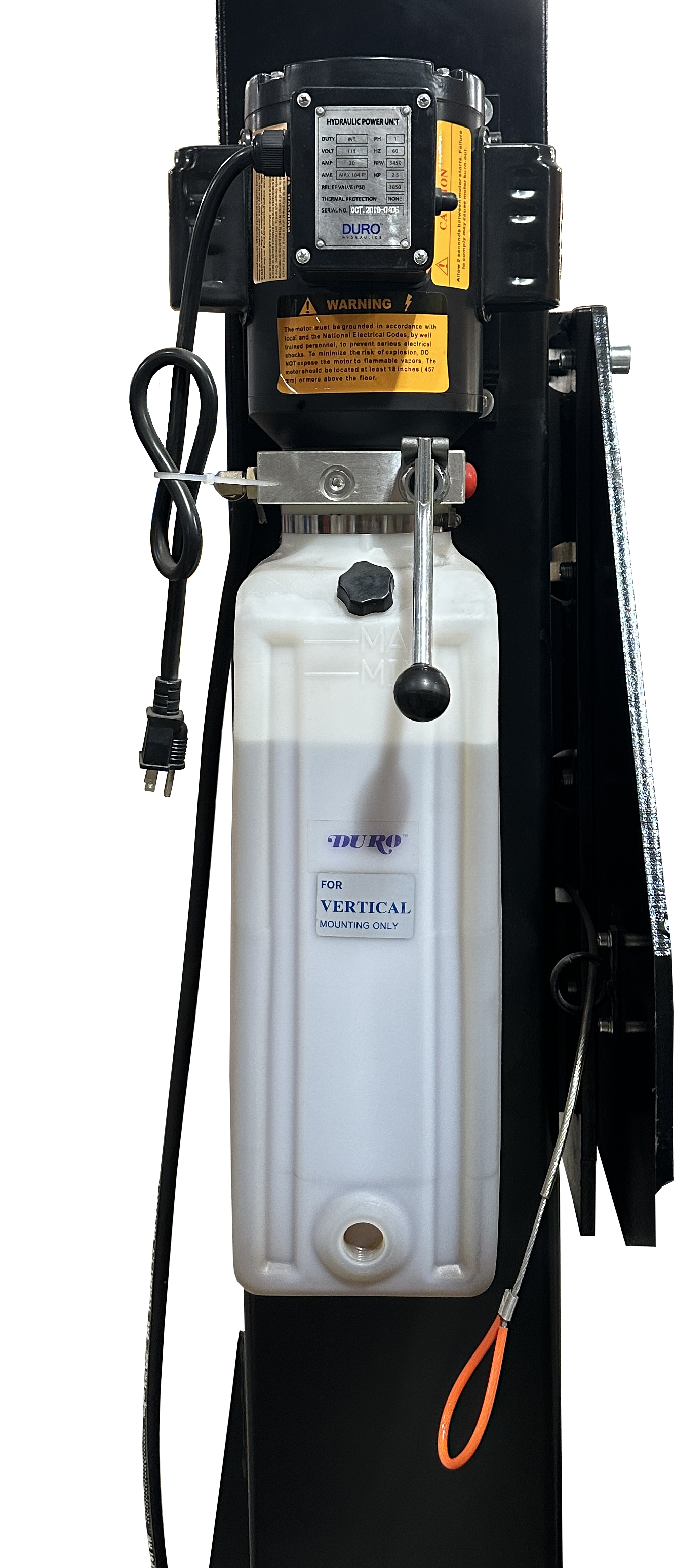 Tuxedo SP-6K-SS 6,000lb Single Column Storage Lift