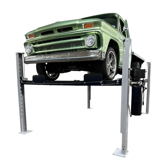 Triumph USA8000 USA Made 8,000lb Capacity Four Post Lift