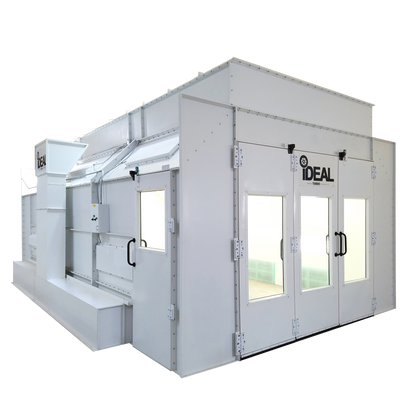 ideal side down paint booth for car painting