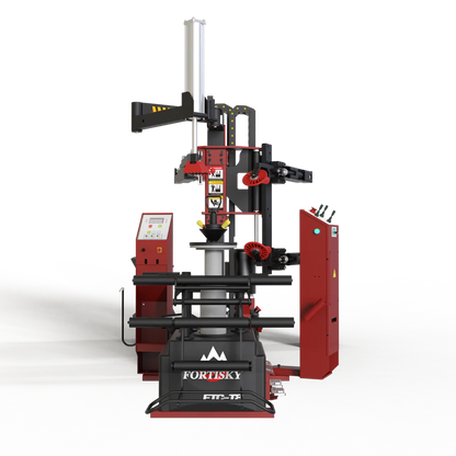 Fortisky Fully Automatic Tire Changer Leverless Center Post 3.0HP w/Bead Blaster