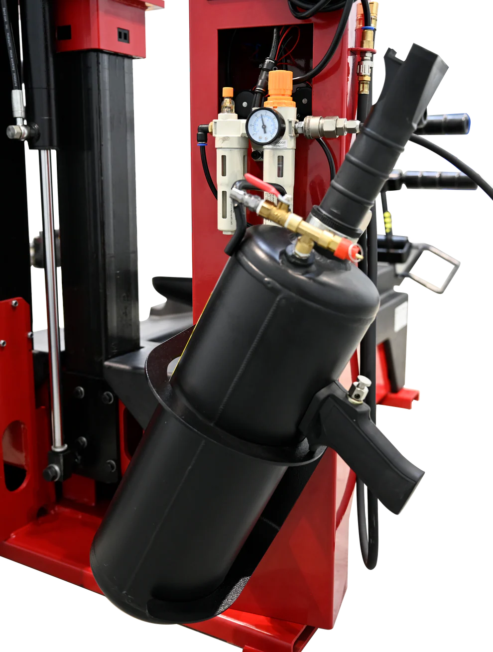 Fortisky T8-8823 Leverless Center Post Tire Changer Fully Automatic Combo