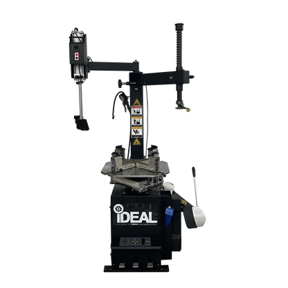 ideal ATV and motorcycle tire changer with assist arm