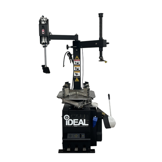 ideal ATV and motorcycle tire changer with assist arm