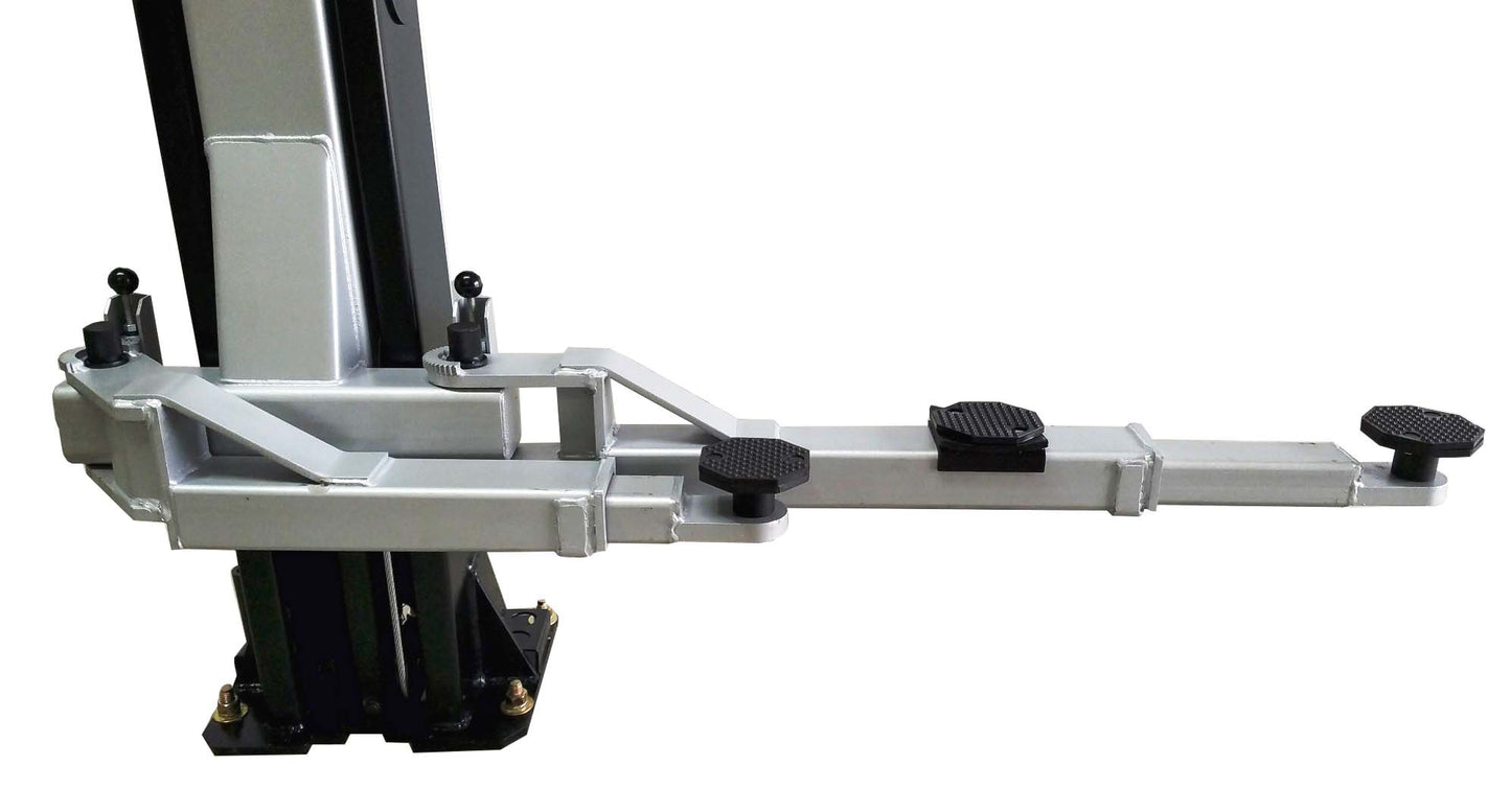 Tuxedo TP9KAC-TUX Clear Floor 9,000lb Two Post Lift