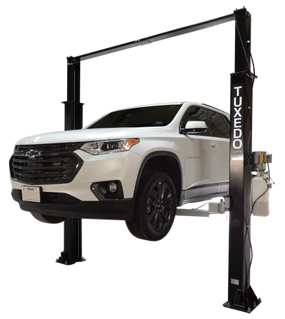 Tuxedo TP9KAC-TUX Clear Floor 9,000lb Two Post Lift