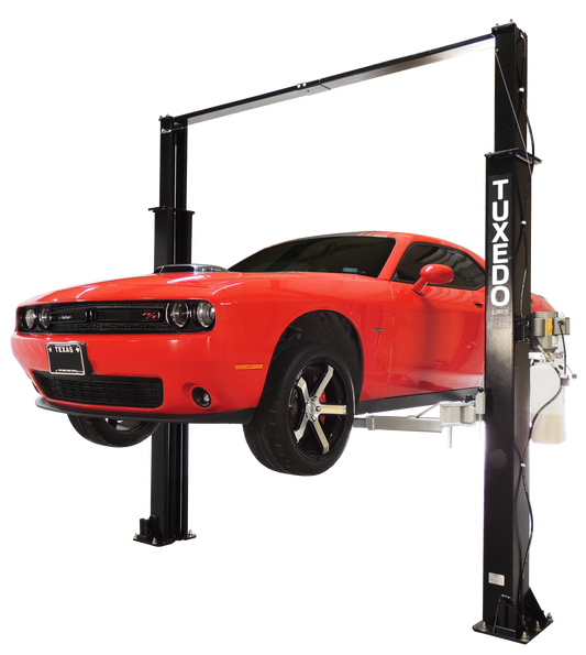 Tuxedo TP9KAC-TUX Clear Floor 9,000lb Two Post Lift