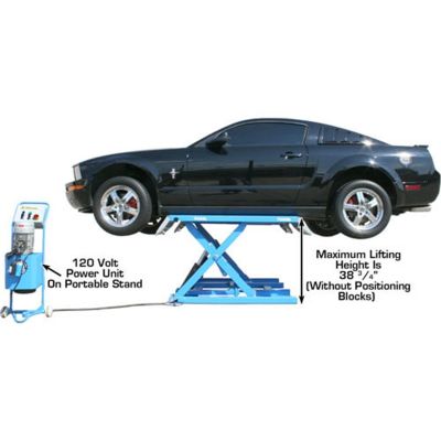 Atlas 7K-Kwik-Bay Portable Mid-Rise Scissor Lift 7000lb. Capacity