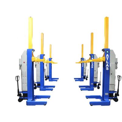 atlas 6051bc mobile column lift set of 6 