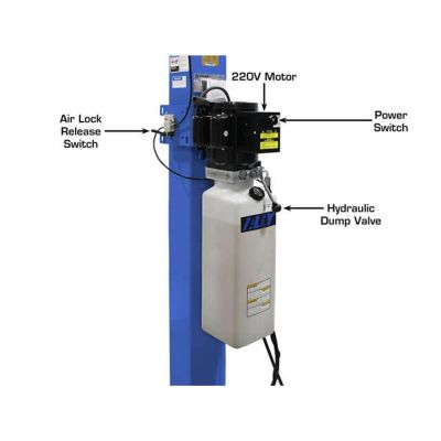 Atlas PVL-14 14000lb ALI Certified Four Post Lift
