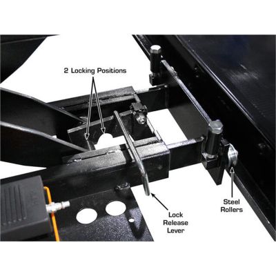 Atlas RJ6BK Rolling Bridge Jack 6,000lb Capacity