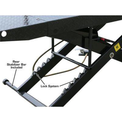 Atlas Cyclelift Air Operated Motorcycle Lift 1,000 lb. Capacity