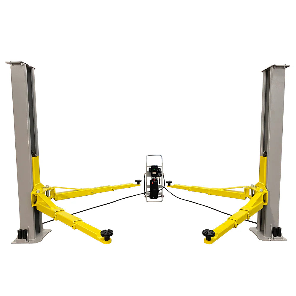 triumph c-7000 portable two post lift