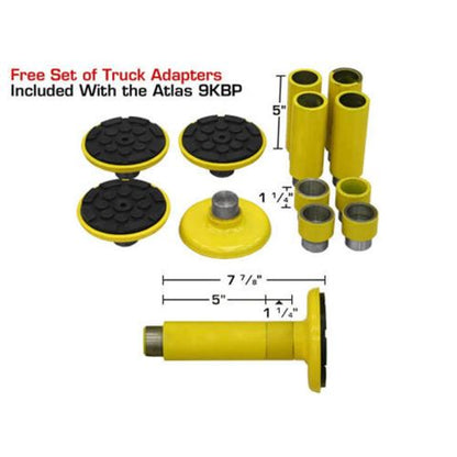 Atlas 9KBPX 9,000lb Capacity Baseplate Two Post Lift