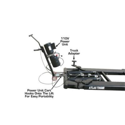 Atlas 6MR Portable Mid-Rise Scissor Lift 6000 lb. Capacity