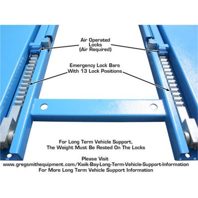 Atlas 7K-Kwik-Bay Portable Mid-Rise Scissor Lift 7000lb. Capacity