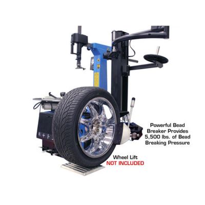 Atlas TC755EZ Tilt-Back Rim-Clamp Tire Changer with E-Z Arm