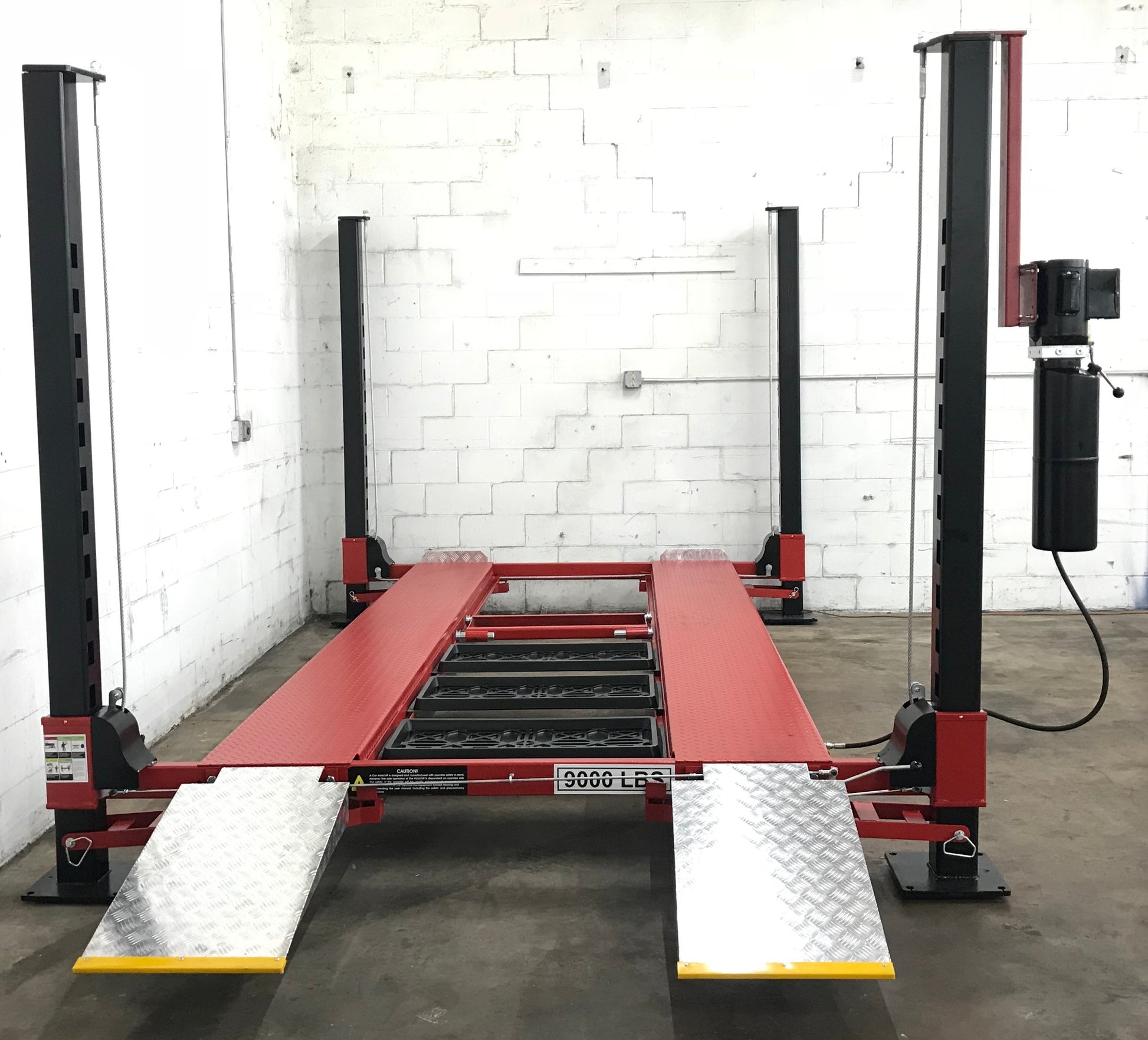 Triumph NOS-9XLT 9,000lb Capacity Four Post Lift - NOS9000XLT