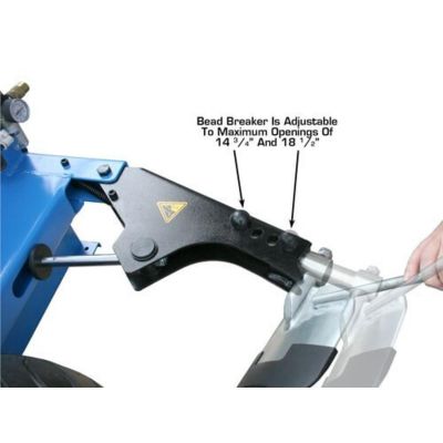 Atlas TC289 Rim Clamp Tire Changer + WB41 Wheel Balancer Combo