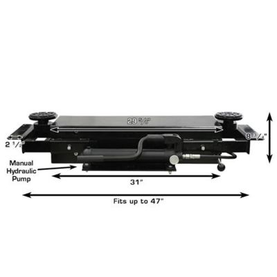 Atlas PROJACK35 Sliding Bridge Jack 3500lb Capacity