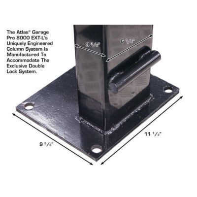 Atlas PRO8000EXT-L Extra Tall, Extra Long Portable 4-Post Lift 8000 lb. Capacity