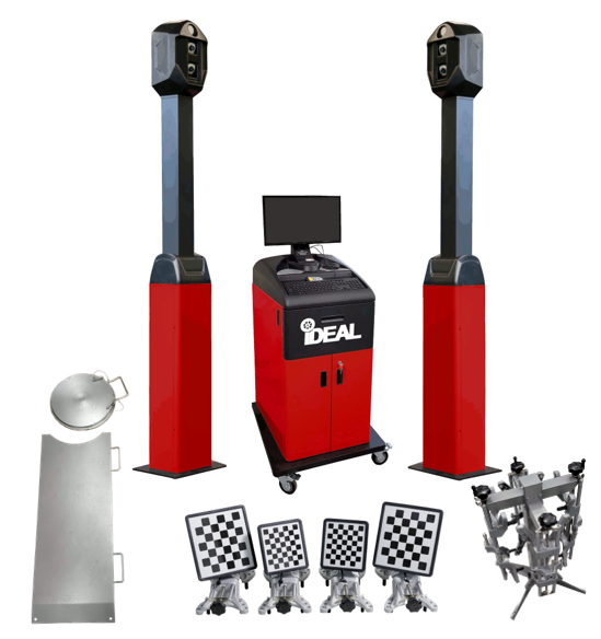 iDeal 3D HD Mulit-Axle Image Wheel Aligner System - IWA-60-8500-HD-K