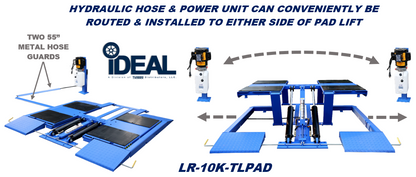 iDEAL LR-10K-TLPAD 10,000lb Low Rise Pad Lift