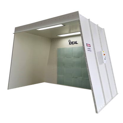 iDeal Open Face Paint Booth - PSB-AFOFB1388-AK