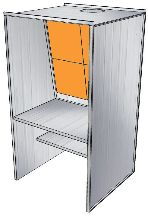Bench Style Paint Booth (Multiple Sizes)