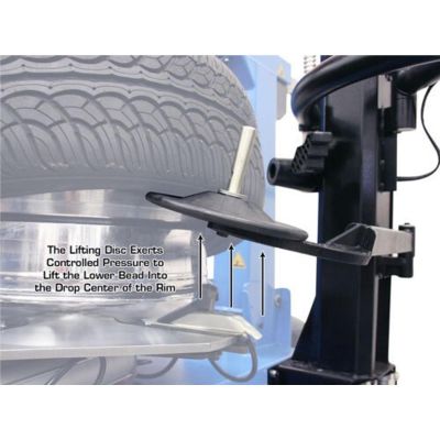 Atlas TC755EZ Tilt-Back Rim-Clamp Tire Changer with E-Z Arm
