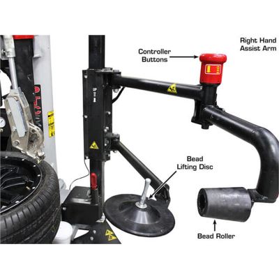 Atlas PTC500 Center Post Tire Changer with Assist Arms