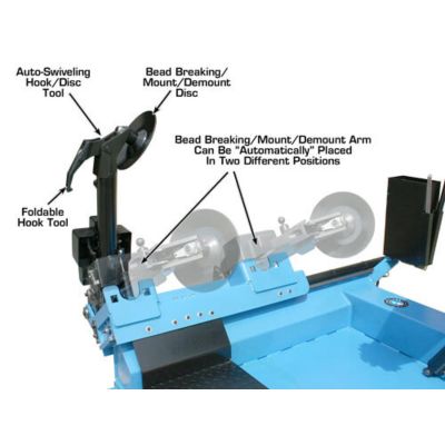 Atlas TTC306 Deluxe Automated Truck Tire Changer