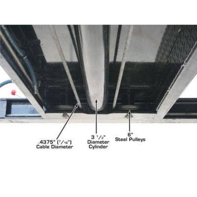 Atlas PRO9000 Extra Tall, Extra Wide Portable Heavy Duty 4-Post Lift 9000 lb. Capacity