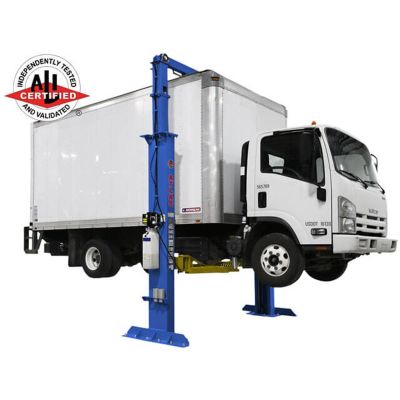 Atlas Platinum PVL15 two post lift for commercial vehicles with a 15k capacity