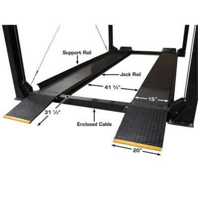 Atlas PRO7000ST Super Tall 4 Post Lift 7000 lb. Capacity