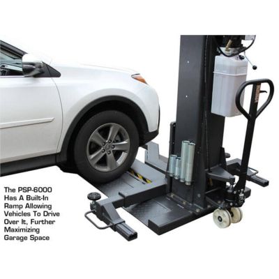 Atlas PSP-6000 6,000lb. Capacity Portable Single Post Lift