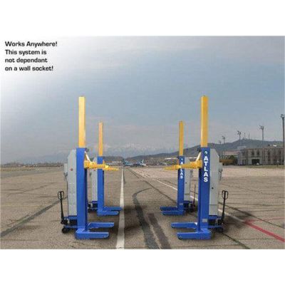 Atlas 4030BC ALI Certified 66,000lb Capacity Battery Powered Mobile Column Lift System
