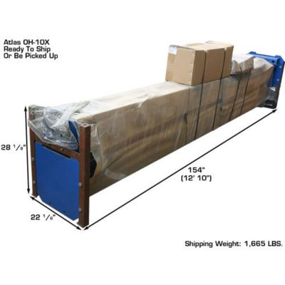 Atlas OHX10000X Commercial Grade Extra Tall 2 Post Lift 10,000 lb. Capacity